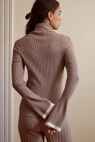 Varley Ravena Rib-Knit Turtleneck Sweater