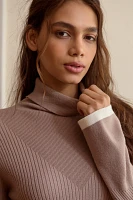 Varley Ravena Rib-Knit Turtleneck Sweater