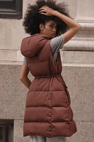 Varley Irving Sleeveless Down Parka Coat