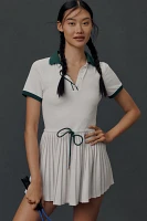 Varley Paloma Short-Sleeve Court Mini Dress