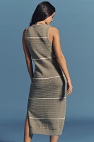 Varley Scott Scoop-Neck Sleeveless Midi Dress