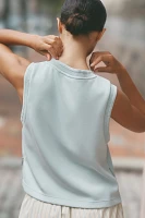 Varley High-Neck Cropped Tank Top