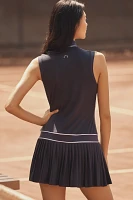 Varley Jouri Court Sleeveless V-Neck Mini Dress