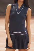 Varley Jouri Court Sleeveless V-Neck Mini Dress