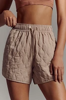 Varley Catrine Quilted Drawstring Shorts