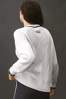 Varley Ray Diamond V-Neck Sweater