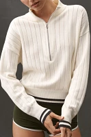 Varley Aliyah Half-Zip Knit Pullover