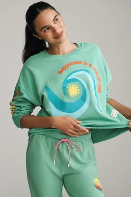 Electric & Rose Long-Sleeve Pullover Sweatshirt