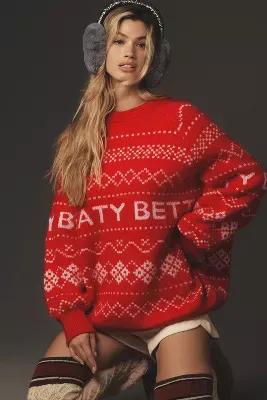 Sweaty Betty Snow Fairisle Sweater