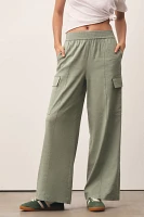 Sweaty Betty Summer Stretch Linen Utility Pants