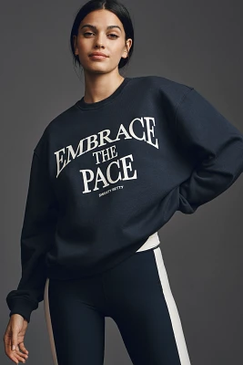 Sweaty Betty Embrace the Pace Graphic Sweatshirt