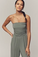 Sweaty Betty Strapless Wide-Leg Jumpsuit