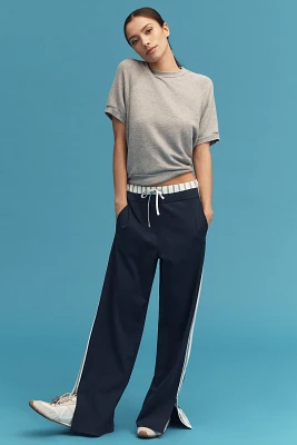 Port de Bras Boxer Wide-Leg Track Pants