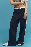 Port de Bras Boxer Wide-Leg Track Pants