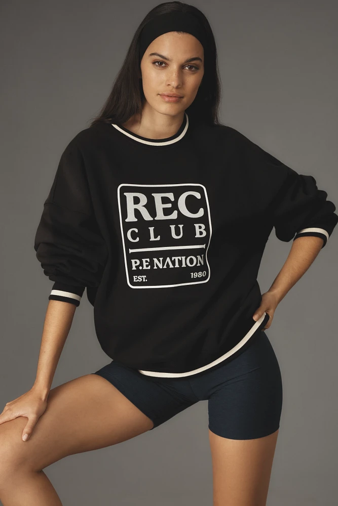 PE Nation Icon Crew-Neck Sweatshirt