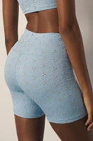 STRUT THIS Eyelet High-Rise Biker Shorts