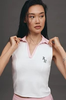Recreational Habits Jessi Sleeveless Polo Top