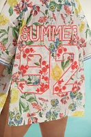 By Anthropologie Short-Sleeve Buttondown Shirt