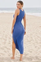 Sunday Brooklyn Twist-Front Maxi Dress