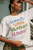 Celandine Boxy Crew-Neck Tee