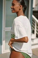 Celandine Boxy Crew-Neck Tee