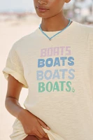 Celandine Boxy Crew-Neck Tee