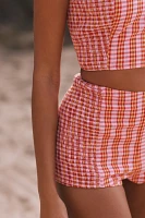 By Anthropologie Gingham Shorts