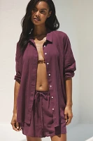 By Anthropologie Gauze Buttondown Shirt