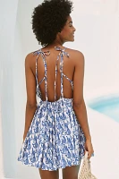 Celandine Sleeveless Mini Swing Dress