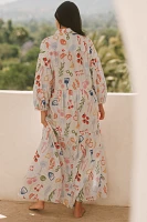 The Carolita Printed Tiered Shirt Dress: Jordan Nickson Edition