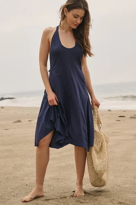 By Anthropologie Scoop-Neck A-Line Dress