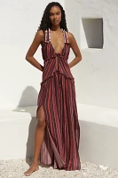 By Anthropologie V-Neck Maxi Dress