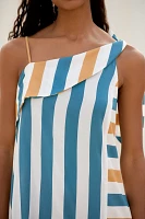 By Anthropologie Asymmetrical Splice Dress