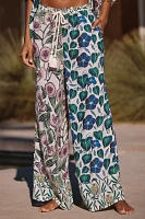 By Anthropologie Relaxed Wide-Leg Linen Pants