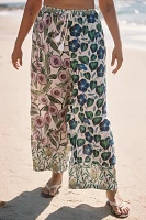 By Anthropologie Relaxed Wide-Leg Linen Pants