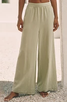 Celandine Linen Blend Wide-Leg Pants