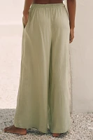 Celandine Linen Blend Wide-Leg Pants