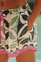 Carla Petelski x Celandine Linen-Blend Pull-On Shorts