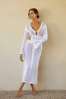 By Anthropologie Net Cover-Up Dress