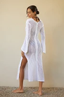 By Anthropologie Net Cover-Up Dress