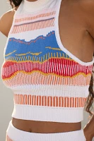 By Anthropologie High-Neck Knit Tank