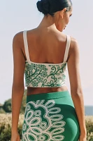 Celandine Knit Square Cropped Tank Top