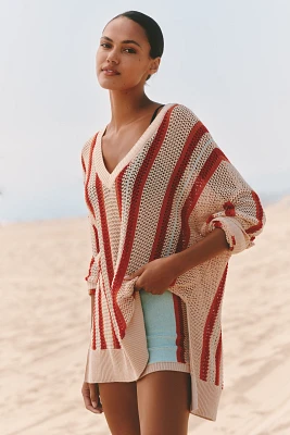 Celandine Side-Slit Oversized Sweater