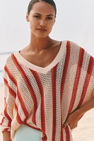 Celandine Side-Slit Oversized Sweater