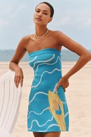 Celandine Strapless Sweater Dress