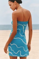 Celandine Strapless Sweater Dress