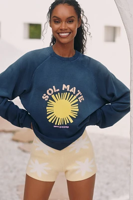 Electric & Rose Ronan Graphic Crew-Neck Sweatshirt