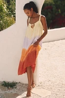 Electric & Rose Addison Sleeveless Tiered Midi Dress