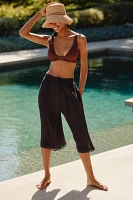 Celandine Gauze Culotte Pants