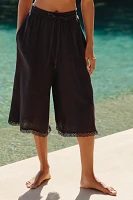 Celandine Gauze Culotte Pants